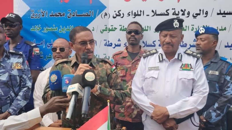 والي كسلا في مخاطبته لشرطة المرور: لا تفريط في الأمن وهيبة الدولة