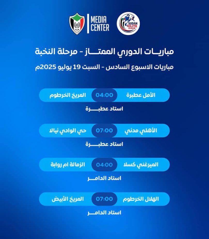 دوري النخبة يدخل مراحله الحاسمة اليوم