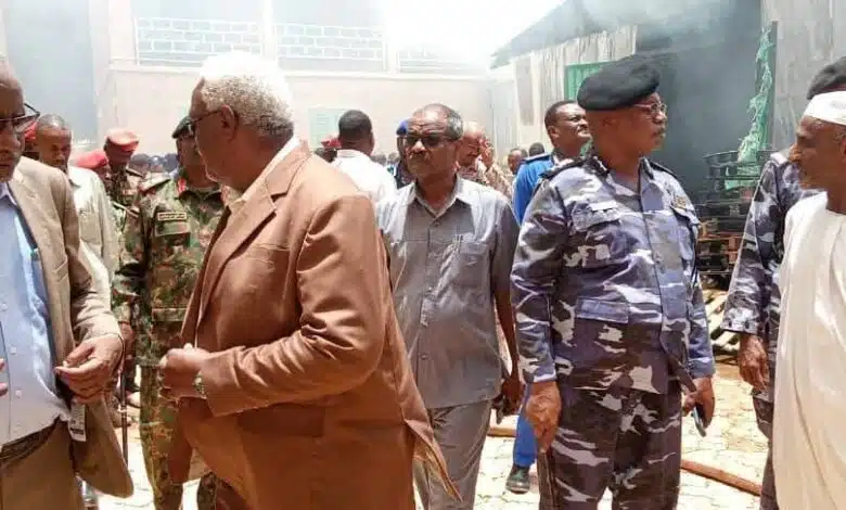 حريق كنترول عطبرة.. والنتائج في أمان