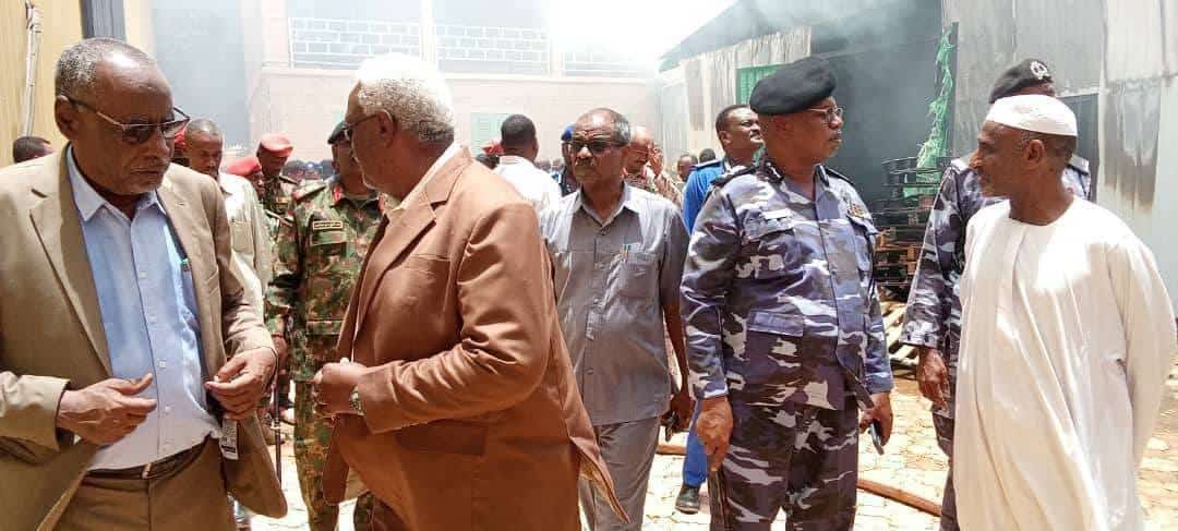 النتائج في أمان.. حريق كنترول عطبرة لم يمس ملفات الشهادة