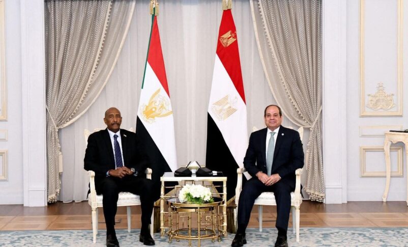 مباحثات بين البرهان والسيسي حول الأوضاع في السودان وجهود الإعمار