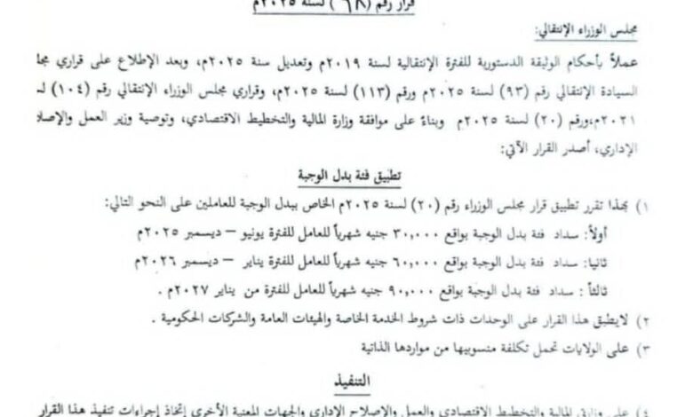 وثيقة حكومية تكشف خطة تقشف جديدة بقرار يهز جيوب الموظفين