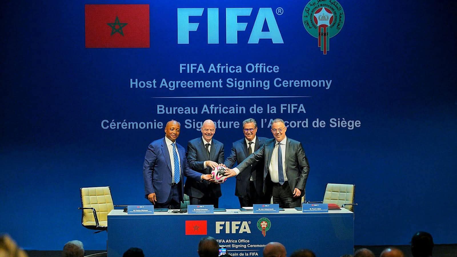 وفد سوداني يشارك في افتتاح مقر الفيفا بالرباط