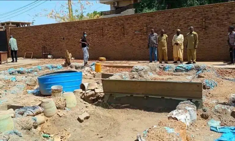السلطات تضبط معمل ذهب وسط الخرطوم