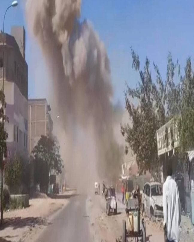 انفجارات مجهولة تؤدي إلى نزوح داخل نيالا بجنوب دارفور