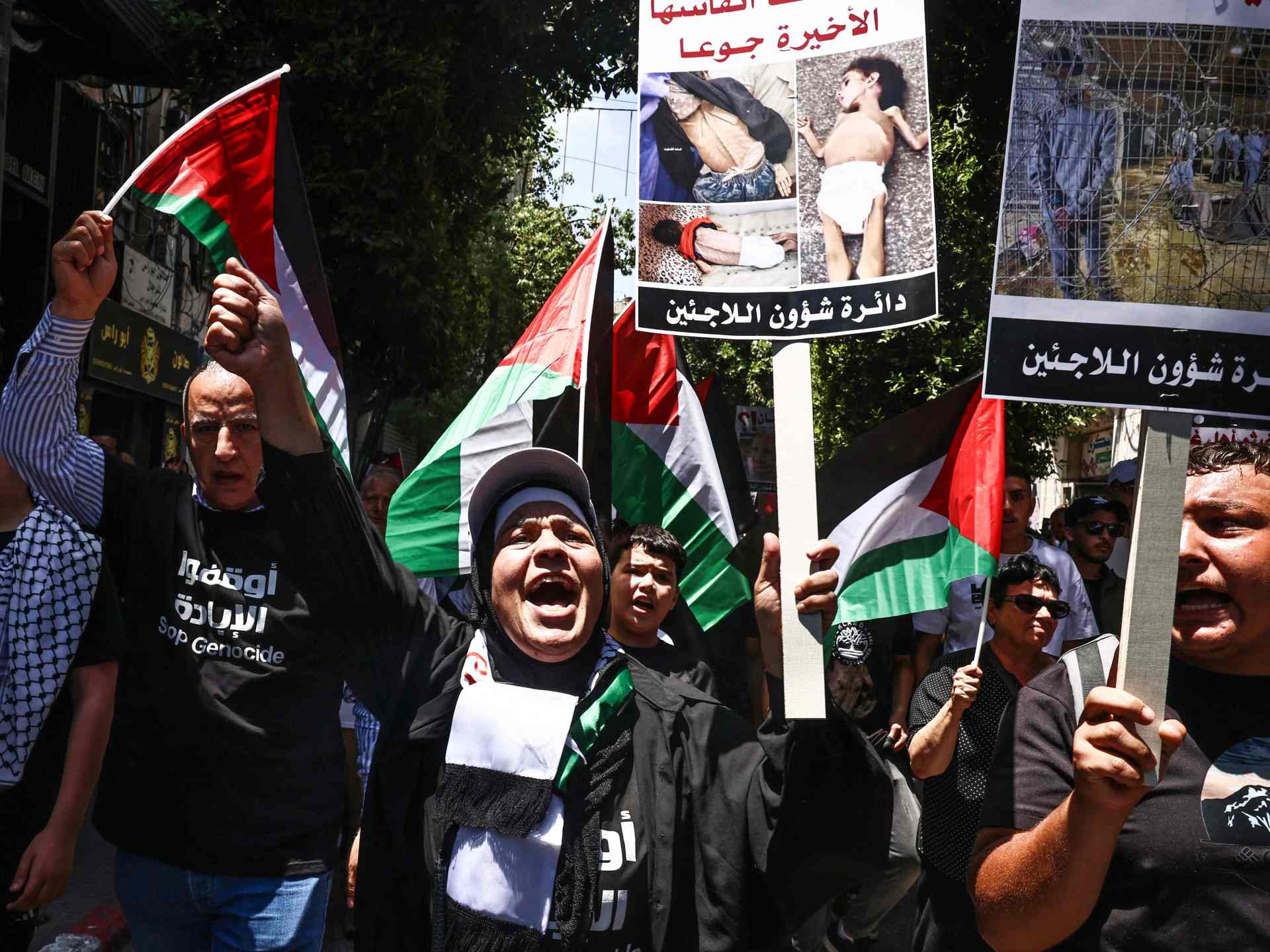 مسيرات في الضفة تضامنا مع غزة وبن غفير يجدد دعوته لاحتلال القطاع